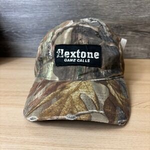 Flextone Hat Cap Strap Back Camo Camouflage Hunting Game Calls Realtree NWT
